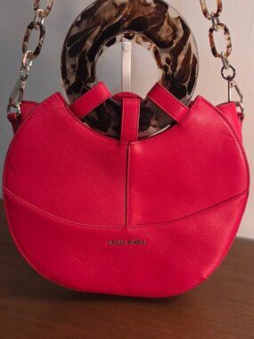 SASSY JONES RED SHOULDR BAG